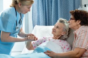Can a Healthcare Agent Decide Who Visits a Patient?
