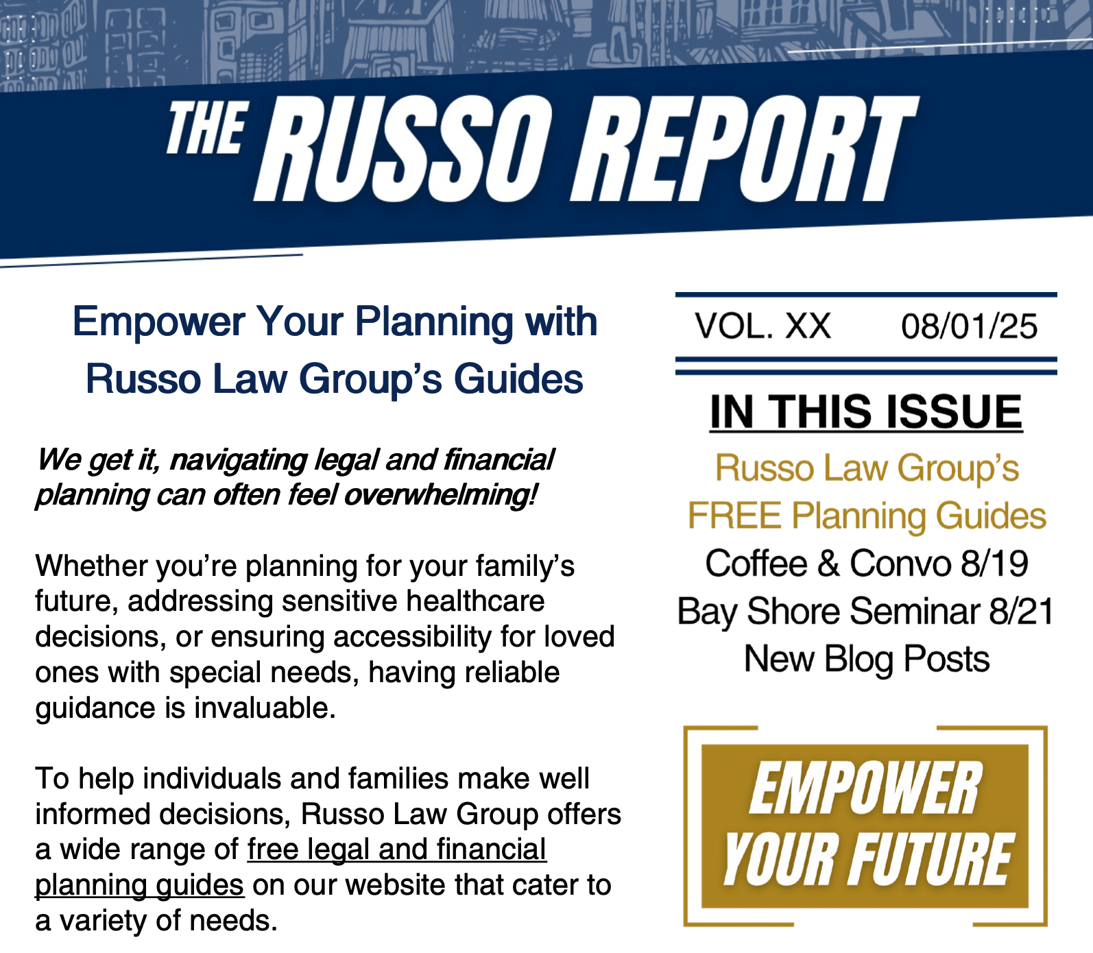 August 2025 Newsletter