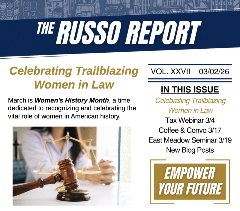The Russo Report March 2026