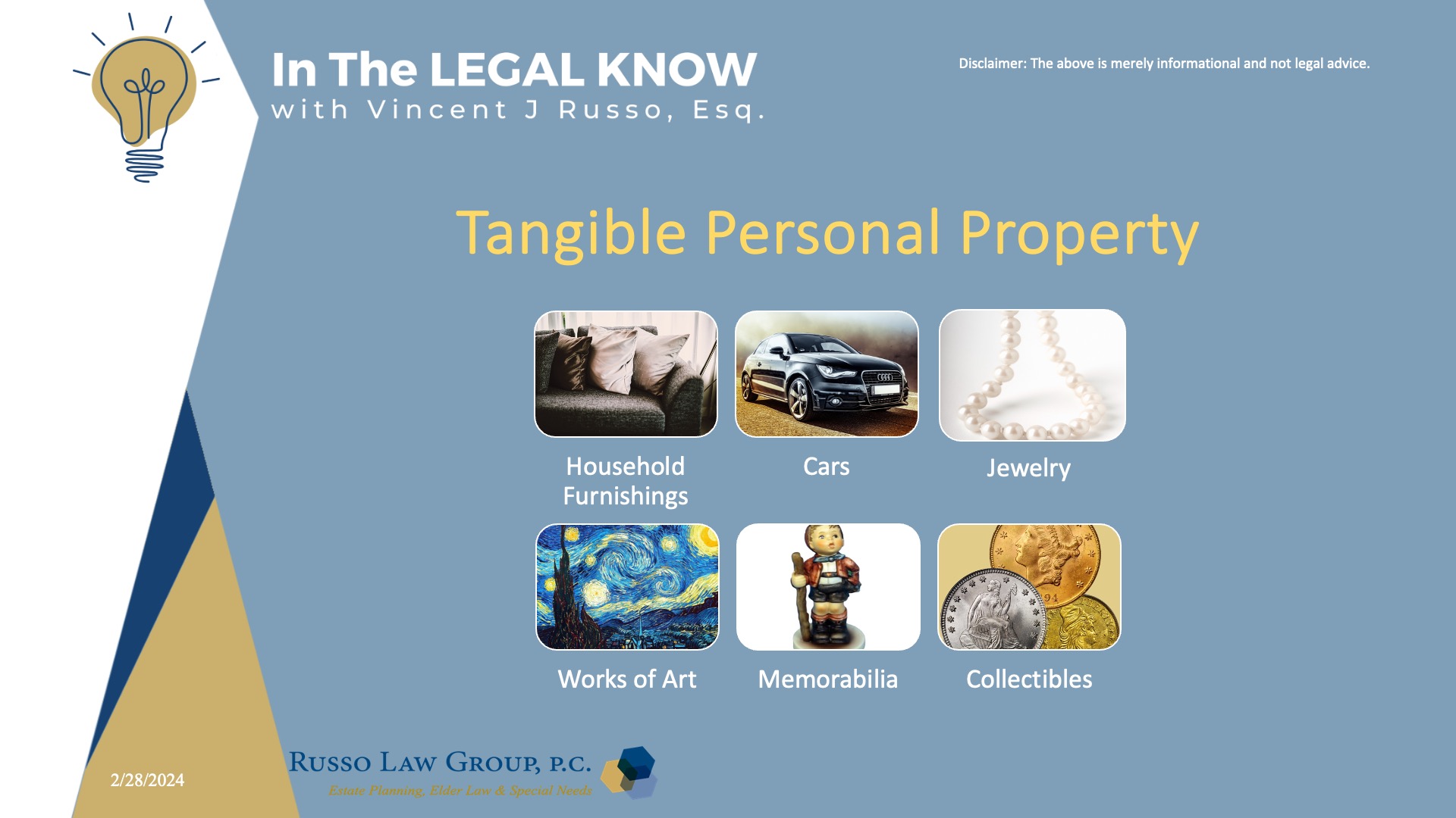 Tangible Personal Property