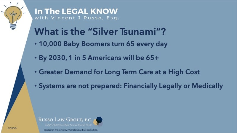 What is the "Silver Tsunami"?