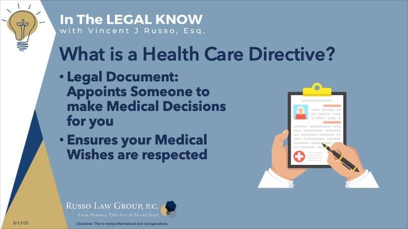 What is a Health Care Directive?