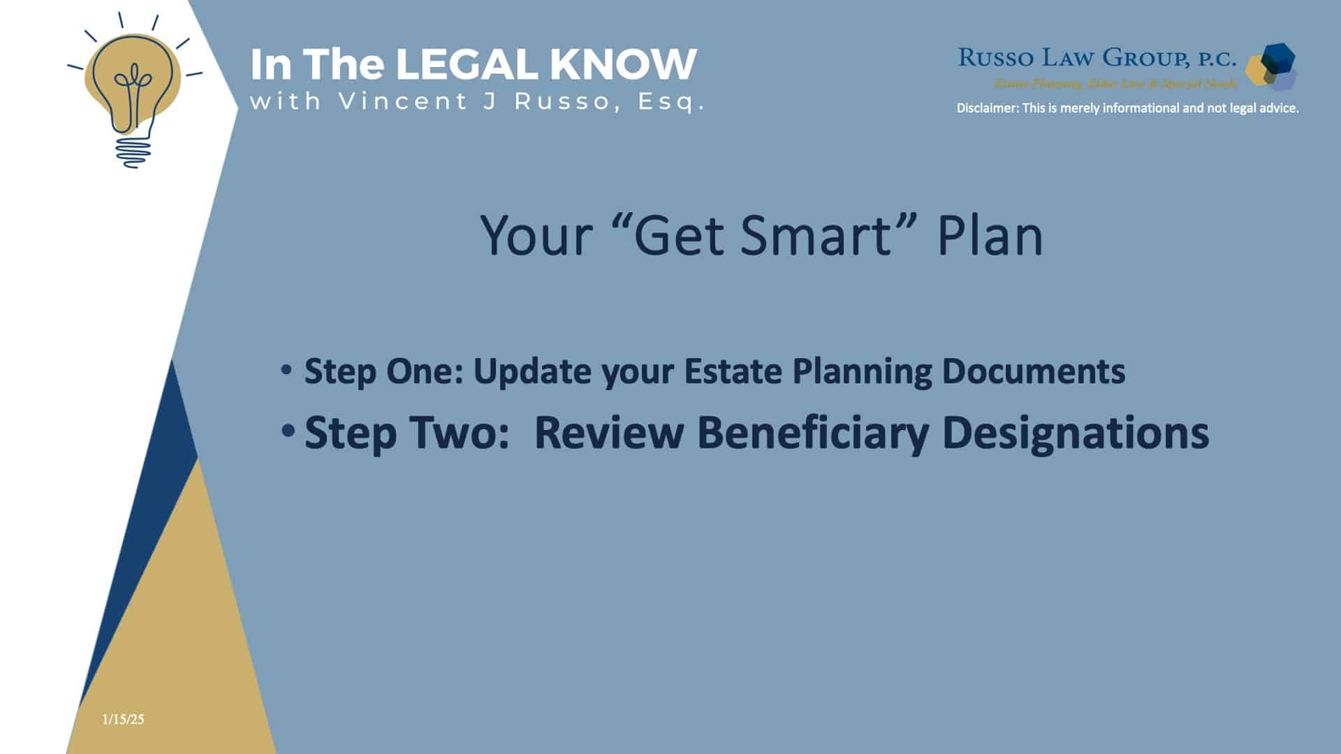 Review Beneficiary Designations