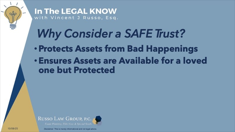 Why Consider a SAFE Trust?