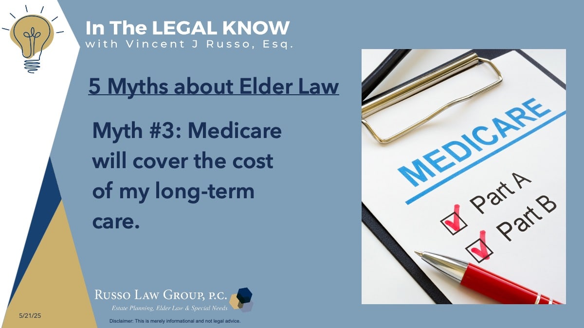 Elder Law Myth 3