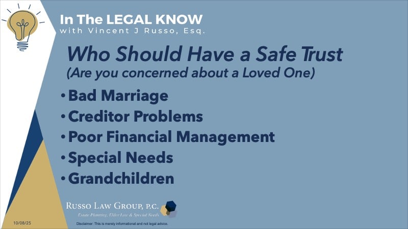 Who Should Have a SAFE Trust?