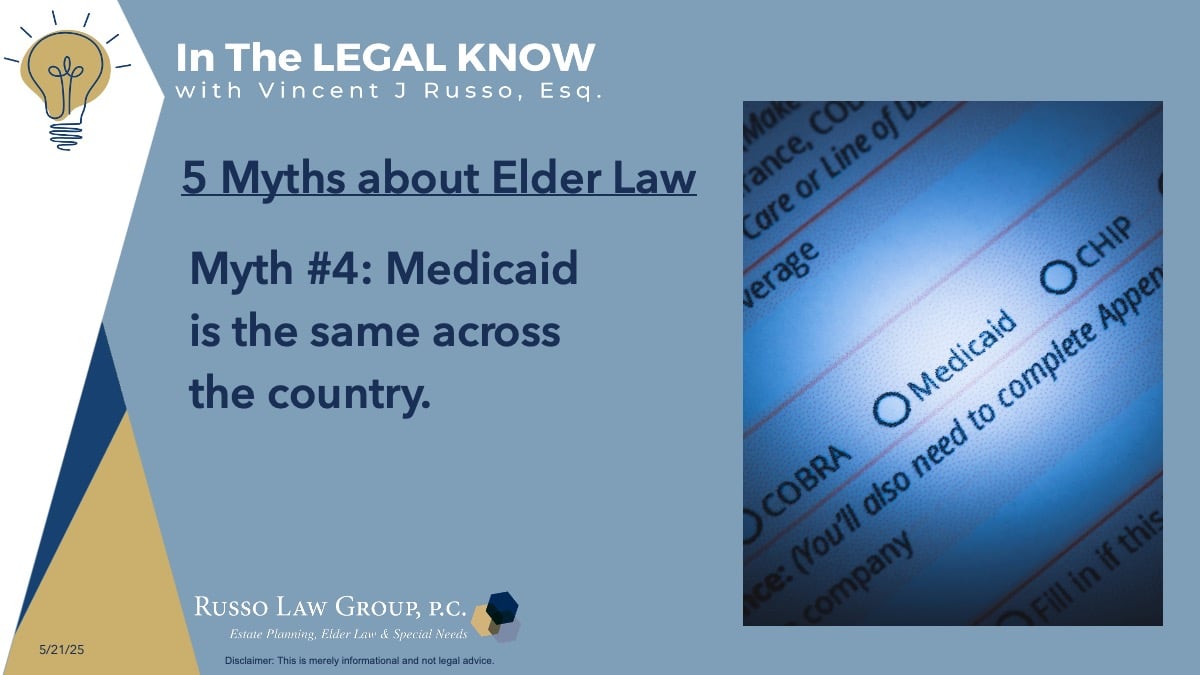 Elder Law Myth 4