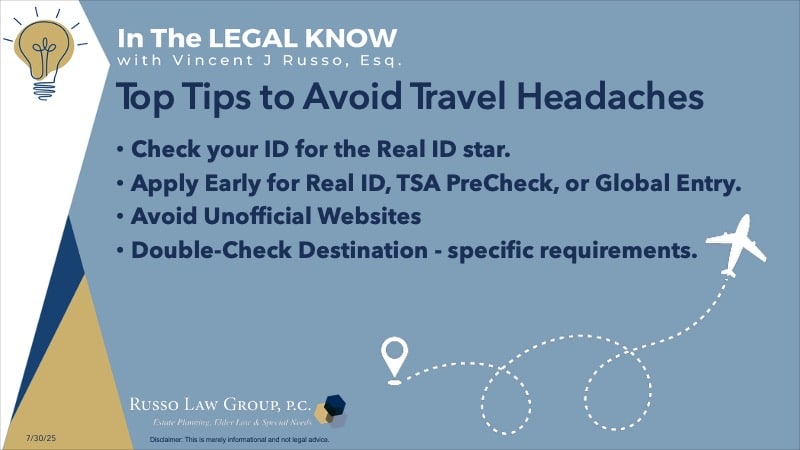 Tips to Avoid Travel Headaches