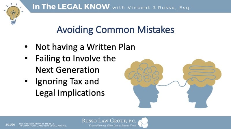 Avoiding Common Mistakes