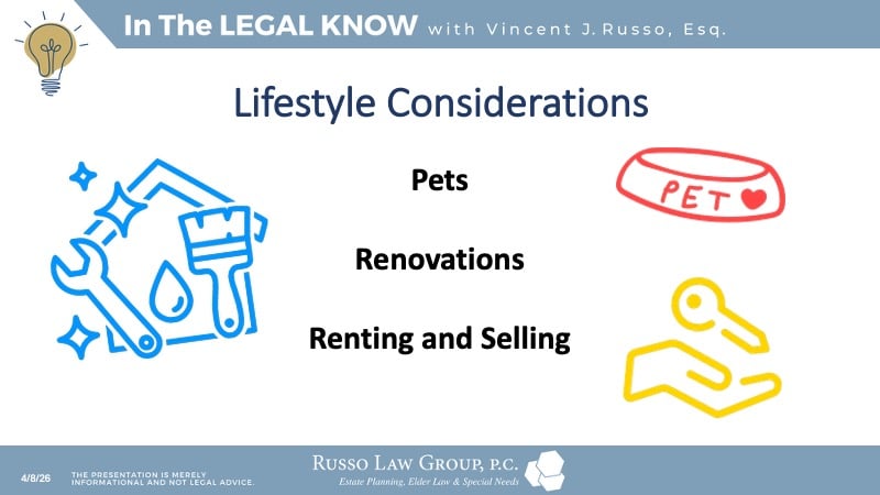 Lifestyle Considerations