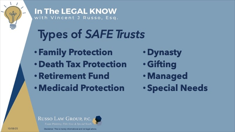 Types of SAFE Trusts